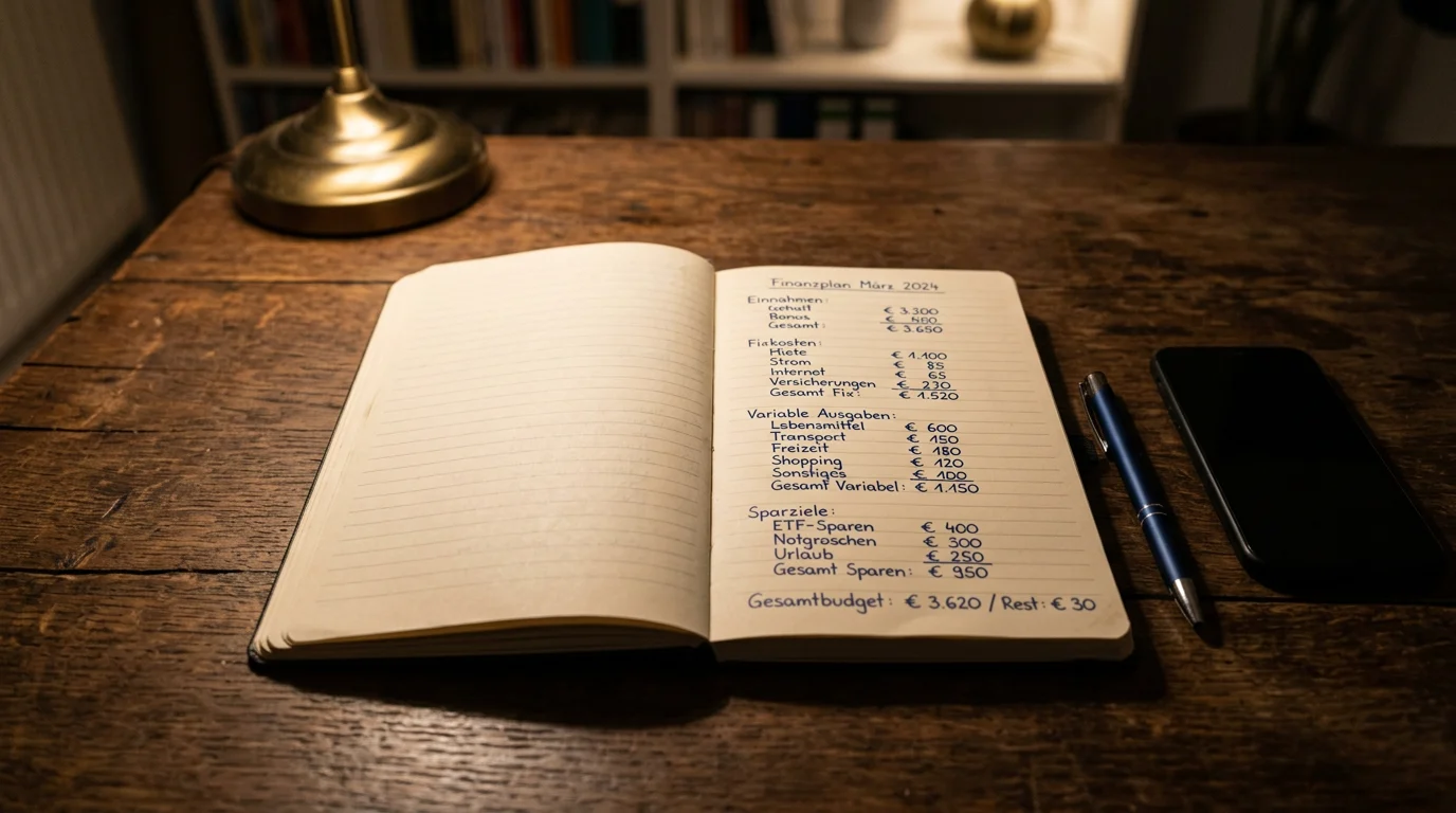 Notizbuch mit handschriftlichen Wetteintragungen und einem Stift